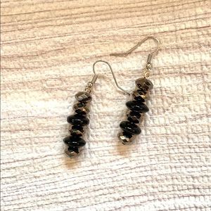Black & steel earring ✨✨
